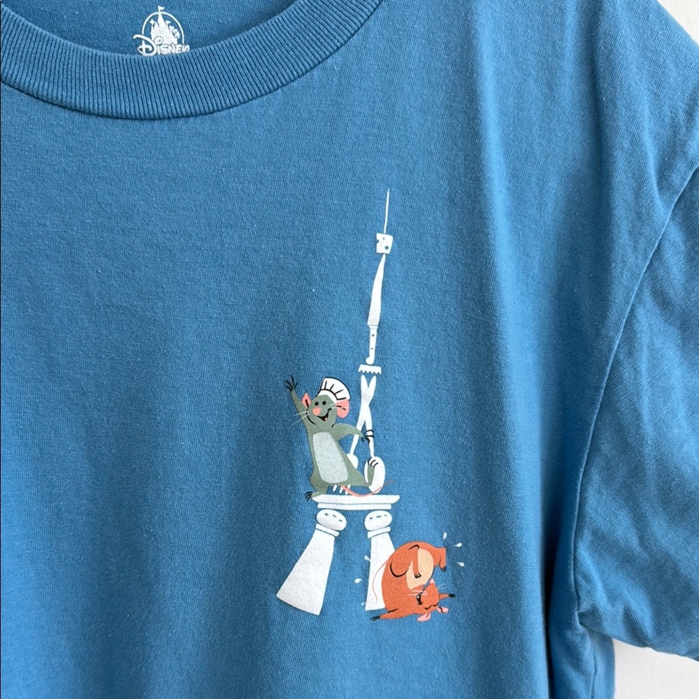 Disney Chef Remy Ratatouille Recipe Graphic Tee - Picture 2 of 5